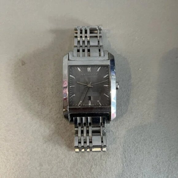 Burberry BU1568 Men's Stainless Steel Check-Pattern Watch - Picture 2 of 3